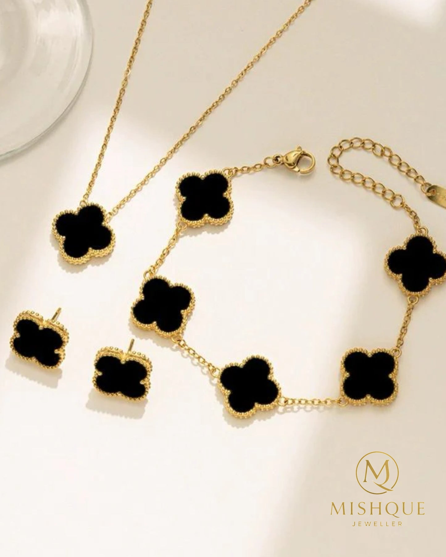 Clover Jewellery Set