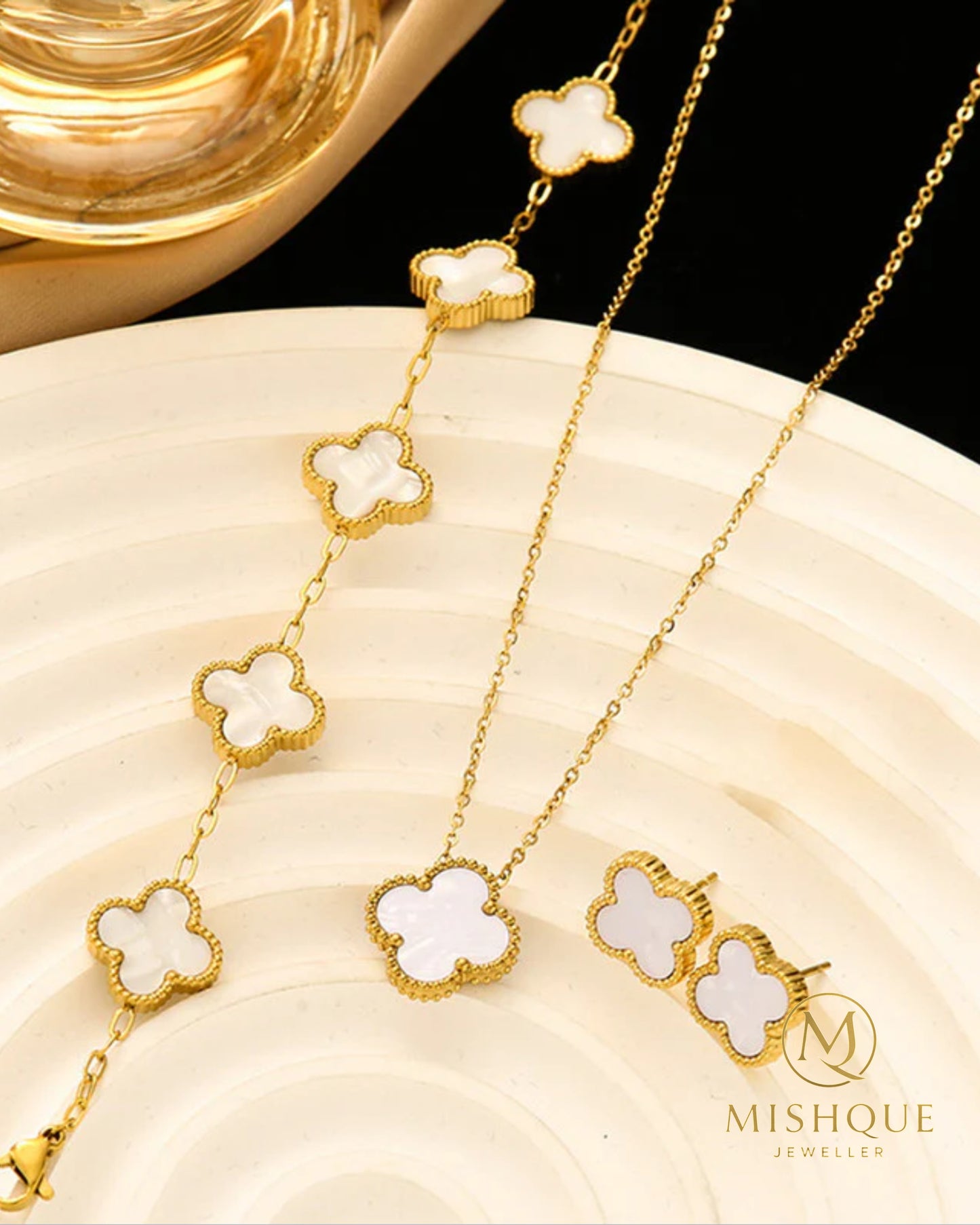 Clover Jewellery Set