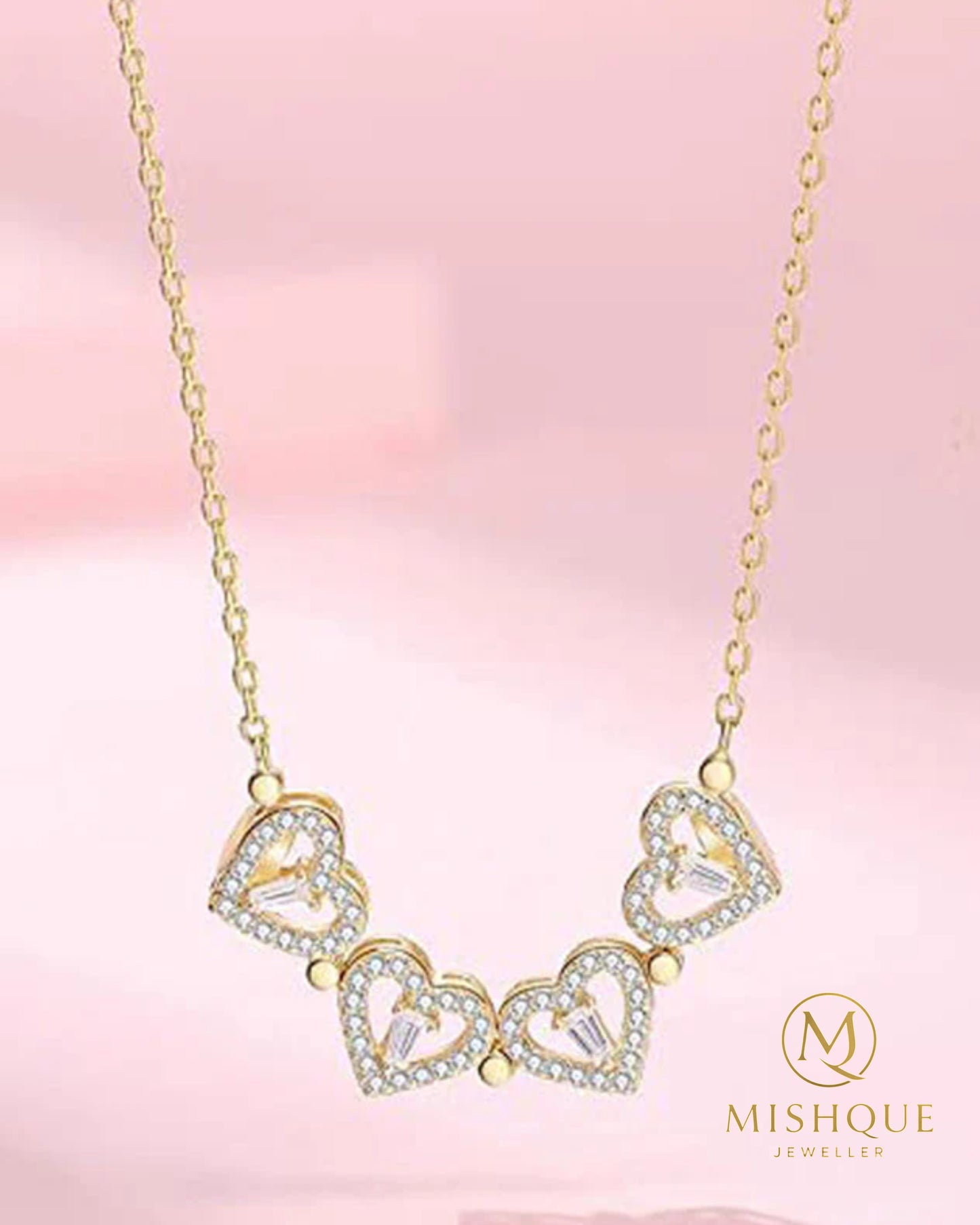 "Eternal Bloom" Openable Magnetic Heart Pendant Necklace