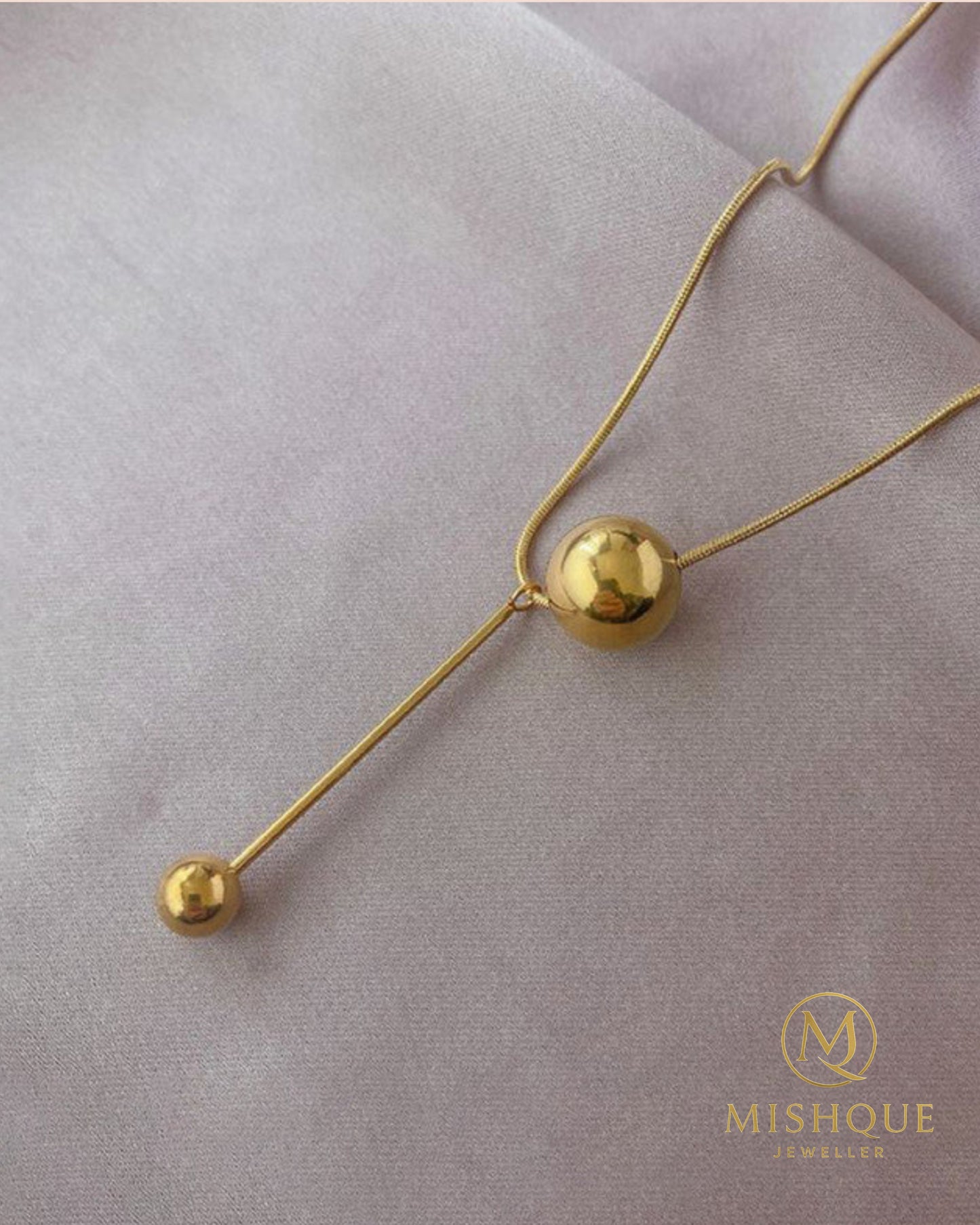 Orbit Drop Necklace