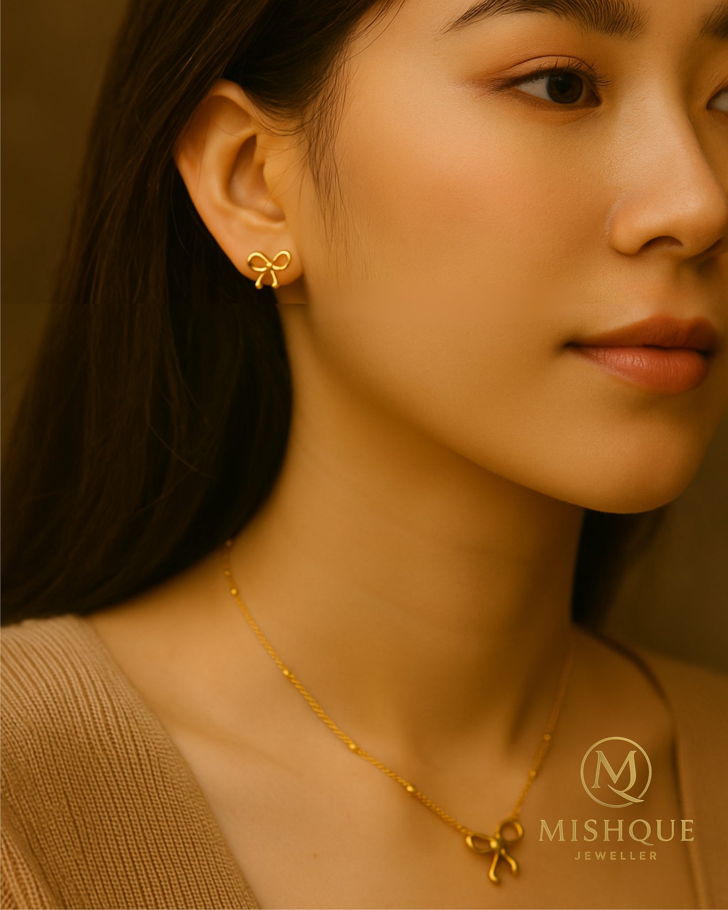 Golden Grace Bow Set
