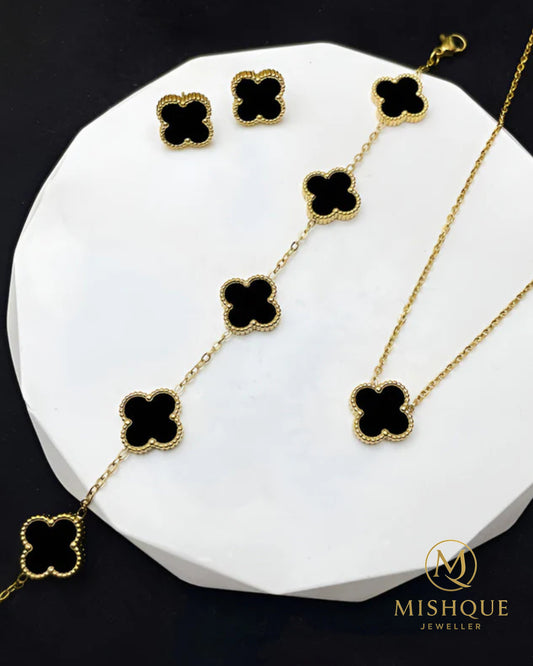 Clover Jewellery Set