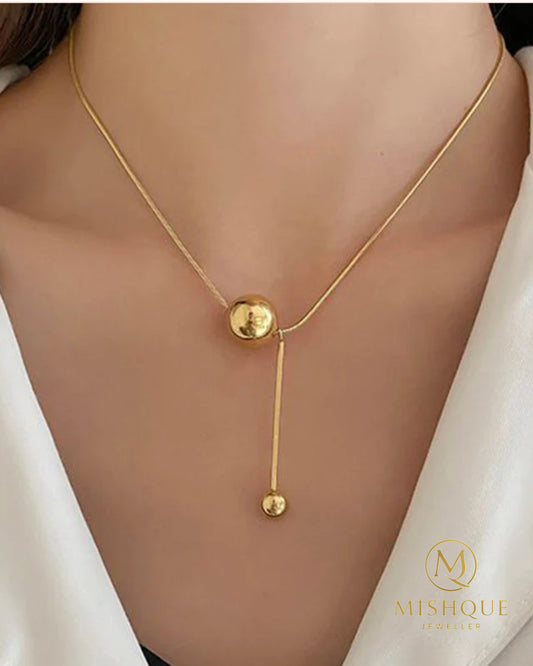 Orbit Drop Necklace