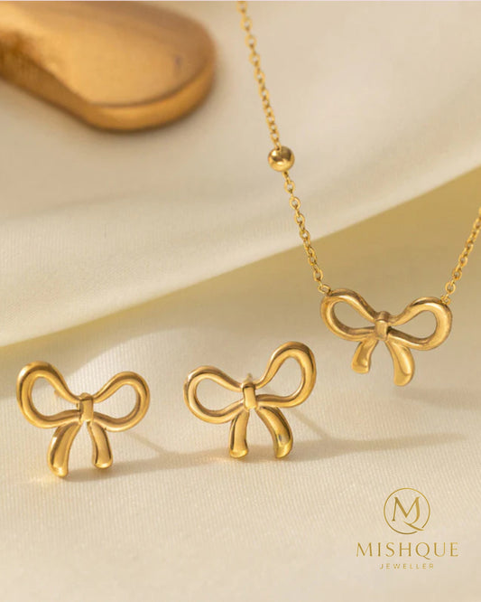 Golden Grace Bow Set